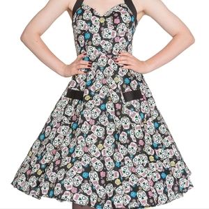 Hell bunny day of the dead skulls dress